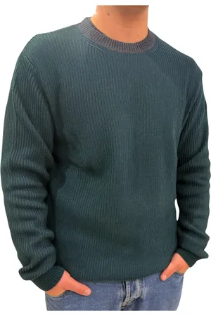 Colmar Strik, Herre, Grøn, 2XL, Uld, Uld Cashmere Sweater