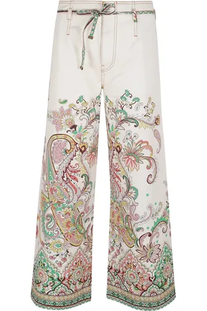 Etro Jeans, Dame, Flerfarvet, W27, Uld, Multifarvet Stilfulde Dame Jeans