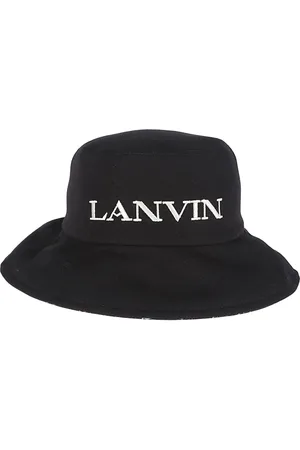 Lanvin Tilbehør, Dame, Sort, 58 CM, Uld, Reversibel Bucket Hat