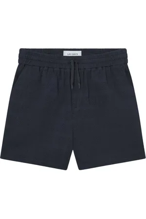 Les Deux Shorts, Herre, Blå, S, Uld, Blå Charlie Shorts til Mænd