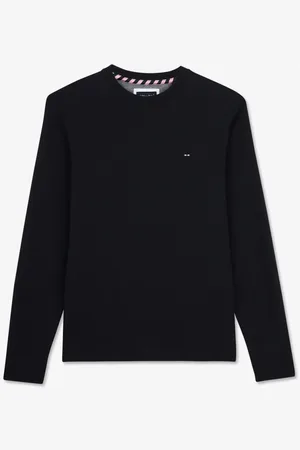 Eden Park Sweathshirts & Hoodies, Herre, Sort, S, Bomuld, Tee-shirt