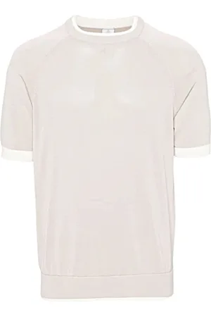 ELEVENTY Sweathshirts & Hoodies, Herre, , 4XL, Uld, Stilfuld Striktrøje