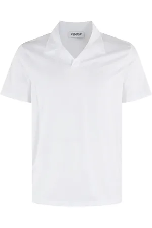 Dondup Top, Herre, Hvid, XL, Tyl, Nautisk Jersey Skipper Style Polo Shirt