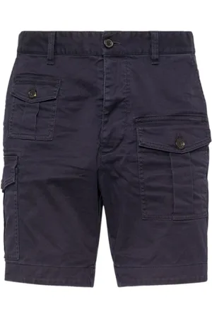 Dsquared2 Shorts, Herre, Blå, 4XL, Uld, Stilfulde Denim Shorts