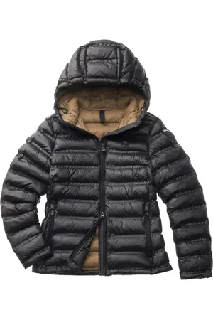 Blauer Jakke, Dame, Sort, XL, Elegant Vinterfrakke