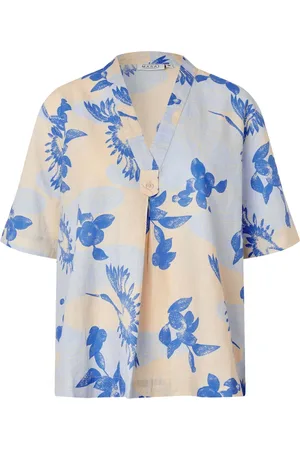 Masai Bluser & Skjorter, Dame, Flerfarvet, XS, Bomuld, Boheme Blomstret Top