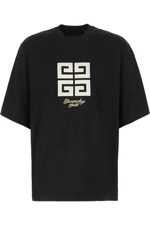 Givenchy Top, Herre, Sort, S, Bomuld, Afslappet Bomulds T-Shirt til Mænd