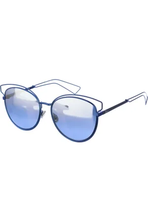 Dior Tilbehør, Dame, Blå, ONE SIZE, Butterfly Metal Solbriller