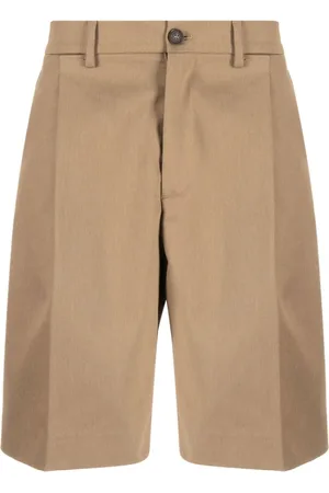 Golden Goose Shorts, Herre, , L, Khaki Wide Leg Shorts
