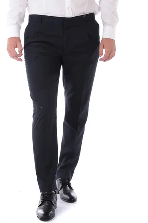 D.A. Daniele Alessandrini Bukser, Herre, Blå, XL, Uld, Jeans