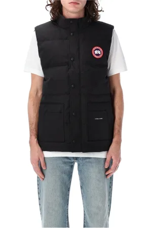 Canada Goose Jakke, Herre, Sort, XL, Tyl, Freestyle Crew Vest