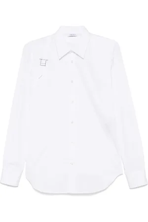 Alexander McQueen Skjorte, Herre, Hvid, M, Hvide Skjorter til Mænd