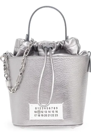Maison Margiela Taske, Dame, Grå, ONE SIZE, Uld, 5AC Small Shoulder Bag