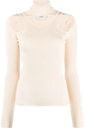 COPERNI Strik, Dame, , M, Brun strikket jumper sweater