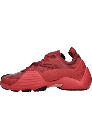 Lanvin Sko, Herre, Rød, 43 EU, Sneakers Rød