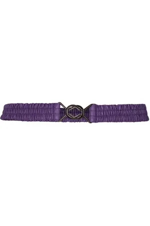 Co`Couture Tilbehør, Dame, Lilla, ONE SIZE, New Bria Slim Bælte