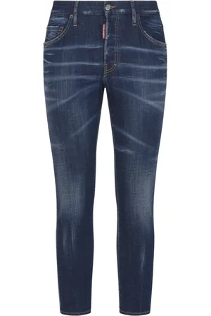 Dsquared2 Jeans, Herre, Blå, S, Denim, Skater Stretch Denim Jeans