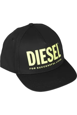Diesel Tilbehør, unisex, Sort, L, Uld, Stilfuld Hat