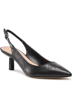 Guess Sko, Dame, Sort, 37 EU, Læder, Raheli Ankelstrop Pumps