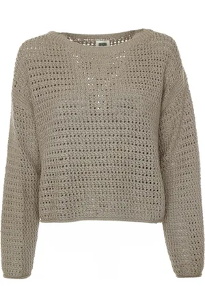 Drykorn Strik, Dame, , M, Ribstrikket Sweater Imenia