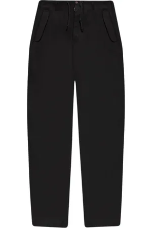 Maison Margiela Bukser, Herre, Sort, XL, Wide-legged Bukser