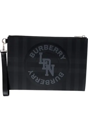 Burberry Tilbehør, Herre, Sort, ONE SIZE, Bomuld, Edin Wallet