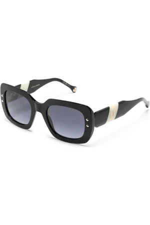 Carolina Herrera Tilbehør, Dame, Sort, 52 MM, Solbriller med originalt etui