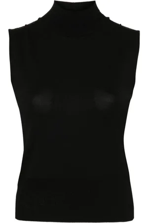 ERMANNO SCERVINO Strik, Dame, Sort, M, Lupetto Turtleneck Strik