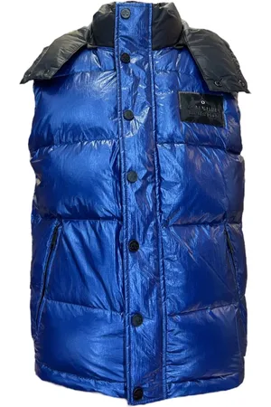 La Martina Jakke, Herre, Blå, L, Nylon, Nylon Vest