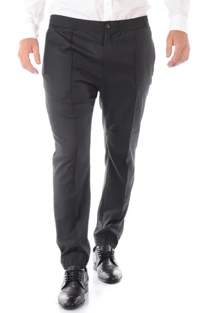 D.A. Daniele Alessandrini Bukser, Herre, Grå, XL, Polyester, Milano Jeans Bukser