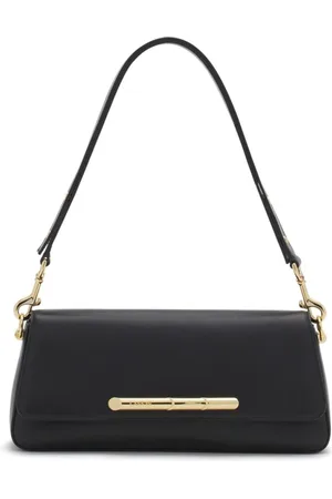Lanvin Taske, Dame, Sort, ONE SIZE, Læder, Sequence Sort Læder Crossbody Taske