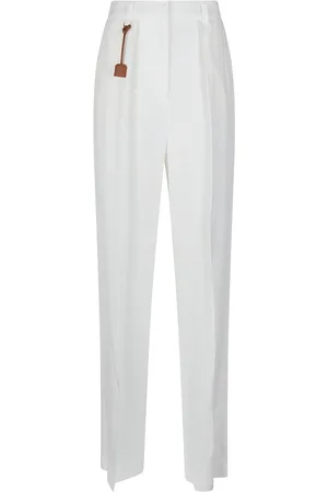 Elisabetta Franchi Bukser, Dame, , M, Uld, Stilfulde bukser til kvinder
