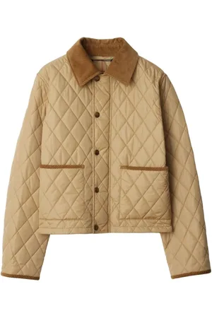 Burberry Jakke, Dame, , L, Diamond Quilted Outerwear Jakke