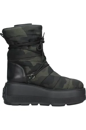 Casadei Sko, Dame, Grøn, 40 EU, Uld, Vinterstøvler