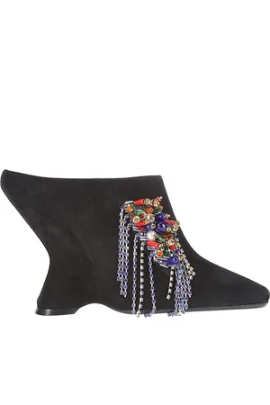DRIES VAN NOTEN Sko, Dame, Sort, 39 EU, Uld, Stilfulde Ankelstøvler