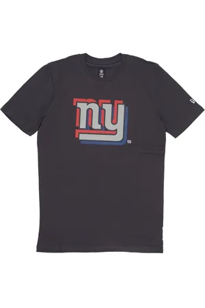 New Era Top, Herre, Grå, XL, Bomuld, NY Giants Udkast T-shirt