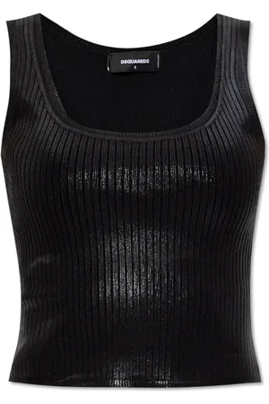 Dsquared2 Top, Dame, Sort, S, Kort Top