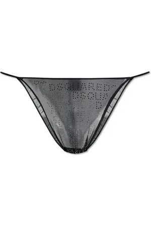 Dsquared2 Undertøj, Dame, Sort, XL, Trusser med dekorativ finish