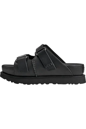 UGG Sko, Dame, Sort, 39 EU, Uld, Goldenstar Hi Nera Stilfulde Ciabatta Sko