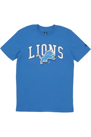 New Era Top, Herre, Blå, S, Bomuld, Detroit Lions NFL Draft Tee