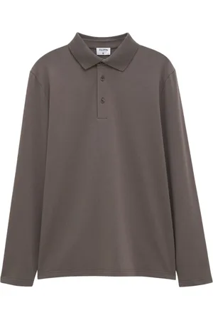 Filippa K Top, Herre, Brun, M, Bomuld, Grøn Polo Skjorte med Tidløs Elegance