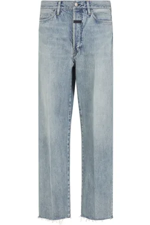 FEAR OF GOD Jeans, Herre, Blå, W32, Bomuld, Retro 5-Pocket Straight Jeans