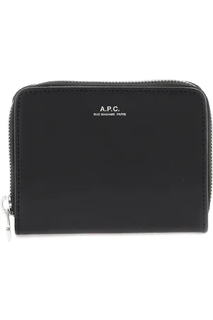 A.P.C. Tilbehør, Herre, Sort, ONE SIZE, Læder, Pung