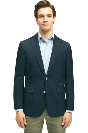 Brooks Brothers Jakke, Herre, Blå, 2XL, Uld, Navy Uld Blazer