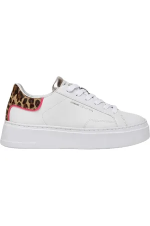 Crime london Sko, Dame, Hvid, 40 EU, Uld, Stilfulde sneakers til urban mode