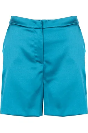 Liu Jo Shorts, Dame, Blå, S, Elegante højtaljede shorts