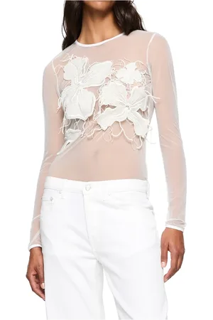 Dondup Top, Dame, Hvid, XS, Uld, Hvid Sweater