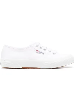 Superga Sko, Dame, Hvid, 36 EU, Klassiske hvide lærredssko
