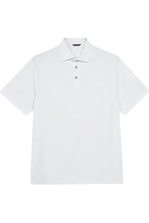 Brooks Brothers Top, Herre, Hvid, L, Bomuld, Hvid Bomulds Polo Shirt