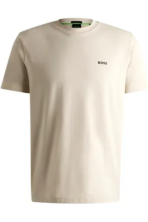 HUGO BOSS Top, Herre, , M, Bomuld, Kontrast Logo Regular Fit Bomuld Tee